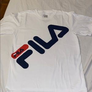 White Fila t-shirt